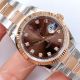 EWF Swiss 3235 Rolex Datejust Replica Watch 2-Tone Rose Gold Brown Dial (4)_th.jpg